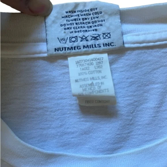 Vintage 90’s Lee Sport Chicago Bulls Embroidered Logo White Shirt. Size 2XL - Picture 4 of 7